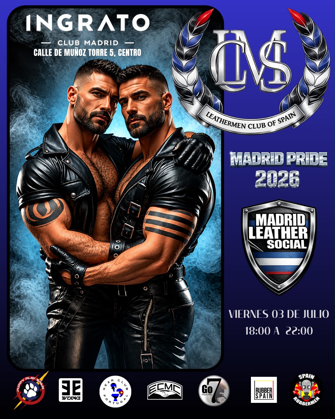 Madrid Leather Social - Madrid Pride 2026
